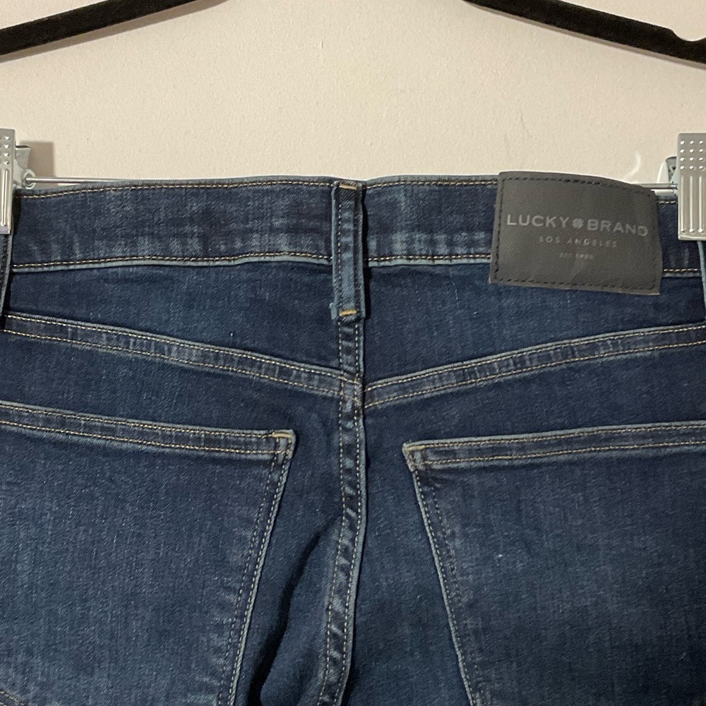 Lucky Brand Dark Indigo Skinny Jeans - Picture 3 of 3